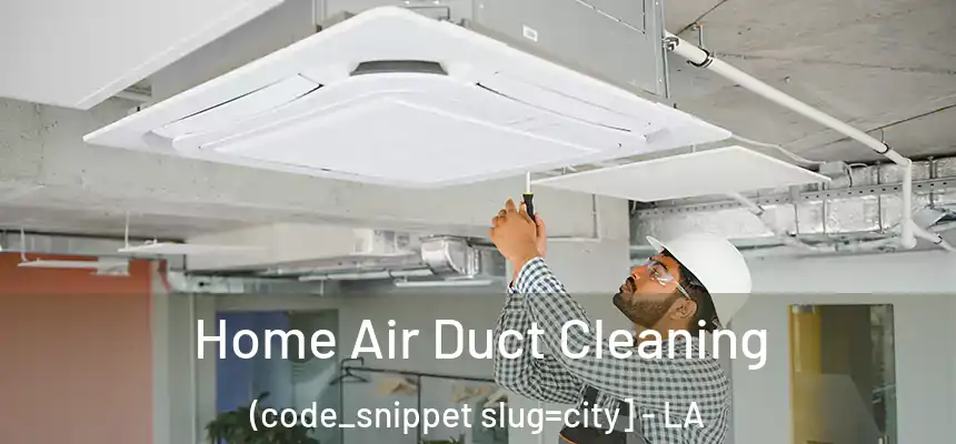  Home Air Duct Cleaning (code_snippet slug=city] - LA